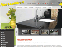 Tablet Screenshot of fliesenzentrum-erfurt.de